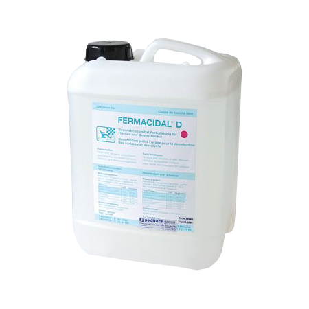 Fermacidal 2 (grün) 5 Liter Kanister Desinfektionsmittel für Flächen und Gegenstände