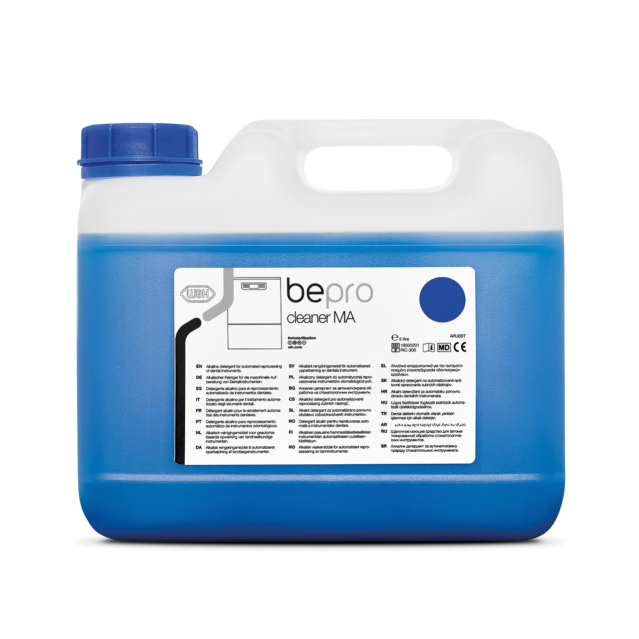 BePro Cleaner MA 5 Liter Kanister (Leicht alkalisch) (Reinigungungsmittel für Thermodesinfektoren und Ultraschallgeräte) 