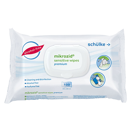 Mikrozid® Tücher, sensitive wipes Softpack - 100 Tücher/Pack